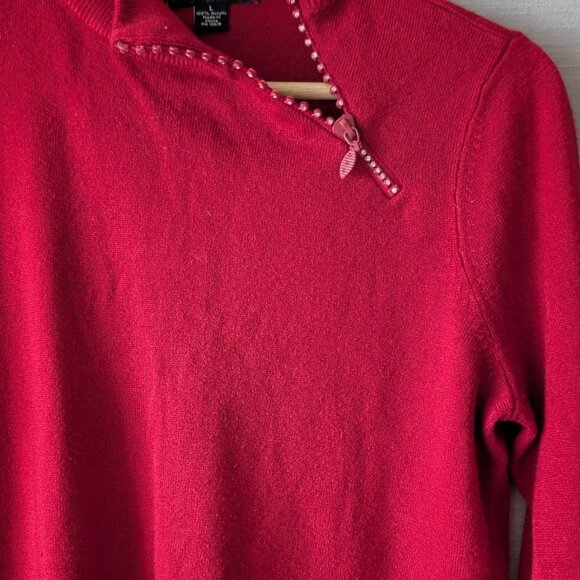 Designer Original Red Sweater Large - Picture 5 of 7